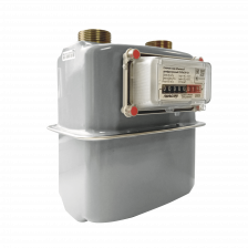 Счётчик газа объемный диафрагменный «Пульсар» G4 справа налево