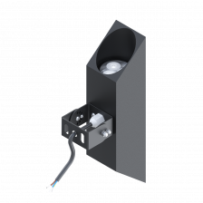 Акцентный светильник SVETHOLL Баффи дабл квадрат с блендой