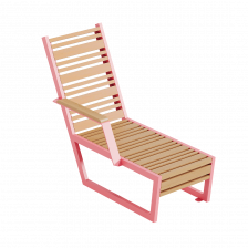 Шезлонг StyleHoll Бардана S-01