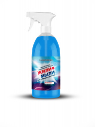 Средство для мытья стекол «‎Жили-Мыли» 1 л, триггер