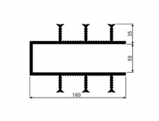 Гидрошпонка DP 160/50-6/35