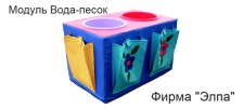 Мягкие игровые модули «Вода-Песок»