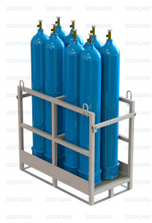 Контейнер для хранения кислородных баллонов (4 / 8 / 12 / 16 / 36 баллонов)