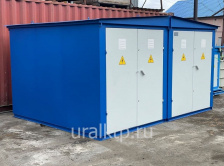 2КТПн 400/6(10)/0,4 двухтрансформаторная подстанция