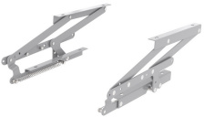 Диванный механизм Пума 4 град., Н140 мм, шагрень RAL 9005