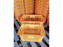 Корзина пластиковая перфорированная усиленная 83л