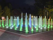 Пешеходный фонтан FC 10400х10400 (с погружными насосами)