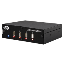 Управляемый USB over IP концентратор DistKontrolUSB-4 2.0
