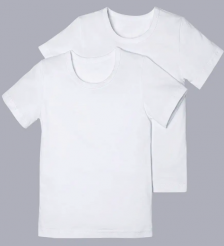 Футболки детские унисекс 2 шт. 104-164 р. ОПТ.