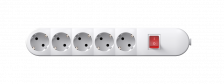 Колодка удлинителя CADUCEUS ALING с выключателем 5х16А (Артикул: 4405)