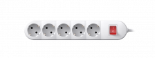 Удлинитель CADUCEUS ALING с выключателем, 5х16А, 250В~, 1,5м (Артикул: 44501)
