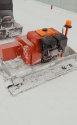 Фреза для лыжных склонов (мини ратрак)