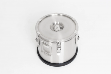 Термос 15 л Keepfood полностью нержавеющий прорезиненное основание