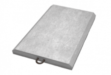 Блок плиты П1 490х490х100 Серия 3.501. 1-56 ЖБИ