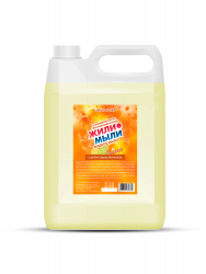 Жидкое мыло «Жили-Мыли‎» с Цитрусовым ароматом 5 л, Канистра