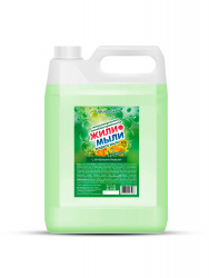 Жидкое мыло «Жили-Мыли‎» Антибактериальное с Лечебными травами 5 л, Канистра