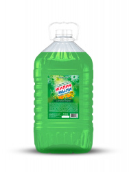 Жидкое мыло «Жили-Мыли‎» Антибактериальное с Лечебными травами 5 л, ПЭТ