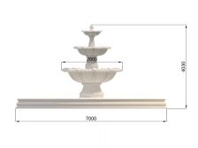 Фонтан FC "Рига" 7000