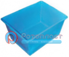 70 литров открытая пластиковая емкость