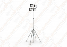 Нержавеющая телескопическая мачта с лебедкой 9 метров МТМН-5/20