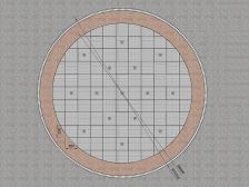 Пешеходный фонтан FC 7200 (с насосами сухой установки)
