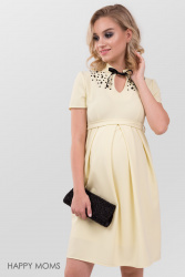 Платье для беременных со стразами