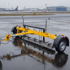 Магнитный подборщик - прицеп для взлетно-посадочной полосы