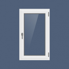 Пластиковое окно - одностворчатое