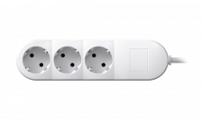 Удлинитель CADUCEUS ALING без выключателя, 3х16А, 250В~, 10м (Артикул: 4436)