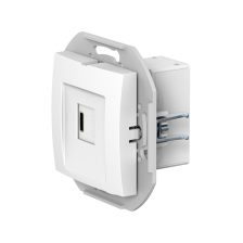 Розетка скрытой установки CADUCEUS ALING PRESTIGE USB, тип С, для зарядки, 1-го устройства, 3А, 5В=, 250В~, механизм (Артикул: 60166)