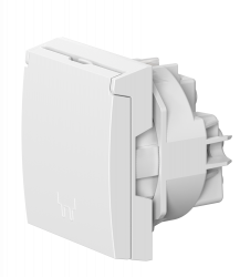 Розетка CADUCEUS ALING MODE электрическая, модульная с крышкой, для скрытой проводки, механизм, 16А, 250 В~ (Артикул: 653)