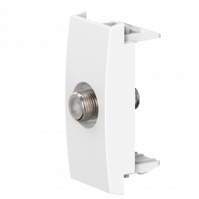 Розетка антенная TV CADUCEUS ALING MODE для скрытой проводки, спутниковая, одиночная модульная, механизм (Артикул: 6625)