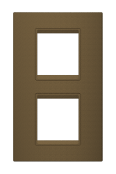Рамка декоративная 2х2М CADUCEUS ALING EXPERIENCE Color METALLIC (Артикул: 70342)