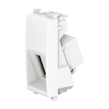 Встраиваемая HDMI розетка CADUCEUS ALING EXPERIENCE, тип А-A, с антибактериальной защитой (Артикул: A74285.0)