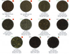 Чай (зеленый, черный)