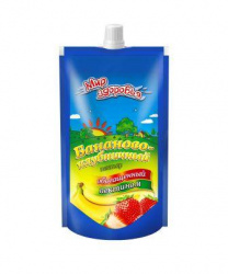 Бананово-клубничный нектар Мир здоровья