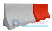 Разделительный пластиковый дорожный блок 1200