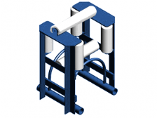 БР-6ВП Кабельный ролик угловой монтажный