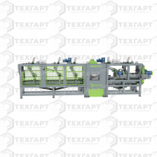 Лафетно-брусующий станок с гусеничной подачей Woller bs-550