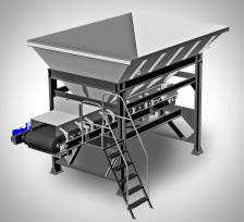 Бункер загрузочный с питателем