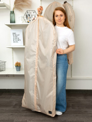 Чехол для одежды из текстиля