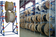 Кабельный стеллаж для барабанов 2.8 м