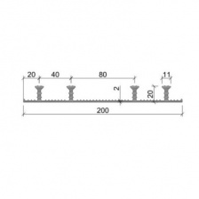Гидрошпонка CF 200-4/20 (20 метров)