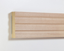 Наличник Бук с канавками 70мм