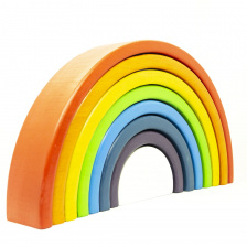 Радуга из дерева