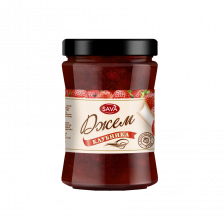 Клубничный джем с кусочками SAVA