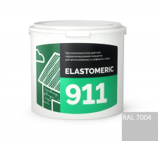 ELASTOMERIC - 911 (ведро 3КГ) RAL 7004 Сигнально-серый