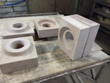 Туннельный горелочный камень