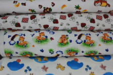 Фланель (суровая, отбеленная, гладкое крашение, в набивке)