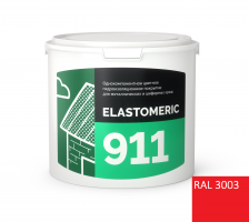 ELASTOMERIC - 911 (ведро 3КГ) RAL 3003 Красный рубин
